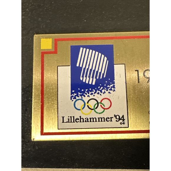 1994 Olympic Winter Games Lillehammer Venues Atlanta 1996 Pin Set Collection - Picture 4 of 11